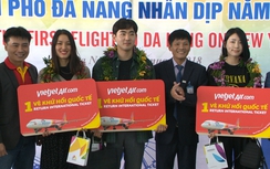 Chuyến bay trực tiếp từ Hàn Quốc “xông đất” Đà Nẵng đầu năm 2018