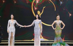 Hoàng Thuỳ, Mâu Thuỷ và H'Hen Niê chiếm lĩnh top 3 HHHV 2017