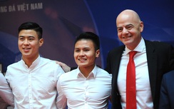 Cầu thủ U23 Việt Nam nhận vinh dự đặc biệt với Chủ tịch FIFA