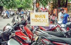 Hà Nội: Sau Tết lại “loạn” giá trông giữ xe