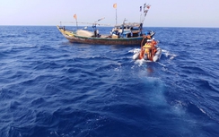 Một thuyền viên tàu cá thoát chết trên vùng biển Đà Nẵng