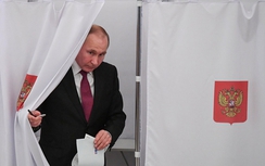 Ông Vladimir Putin đã bỏ phiếu bầu cử của mình