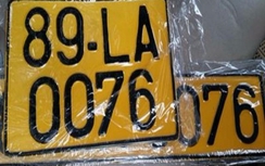 Bộ Công an bác đề xuất đổi biển số taxi sang màu vàng