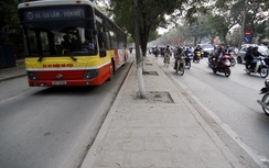 Hà Nội: Lại đề xuất mở làn riêng xe buýt trên đường Nguyễn Trãi