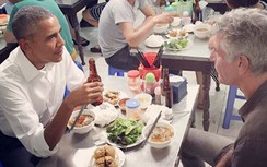 Ông Obama tiếc thương khi nghe tin đầu bếp Anthony Bourdain qua đời