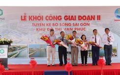 Vạn Phúc khởi công giai đoạn 2 tuyến kè bờ sông Sài Gòn