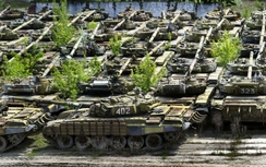 Video: Nhiều xe tăng Ukraine ở trạng thái sẵn sàng chiến đấu