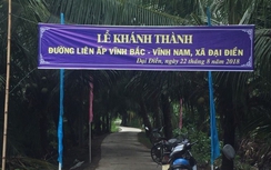 Bến Tre: Khánh thành đường liên ấp do Tân Hiệp Phát tài trợ