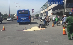 Một phụ nữ bị xe buýt cán chết trên xa lộ Hà Nội