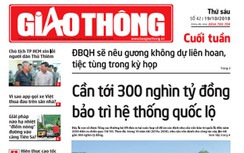 Tin mới nhất, hay nhất trên Báo Giao thông ngày 19/10/2018