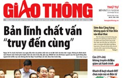 Tin mới nhất, hay nhất trên Báo Giao thông ngày 31/10/2018