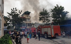 Hà Nội: Cháy kho hàng tại phường Hoàng Liệt
