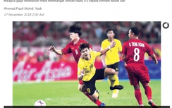 Báo Malaysia ca ngợi chiến thắng của tuyển Việt Nam