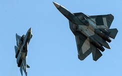 Nga công bố video Su-57 bay trên không phận Syria