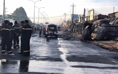 Tin mới vụ cháy xe bồn khiến 6 người chết thảm ở Bình Phước
