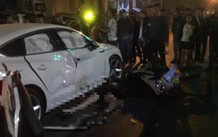 Audi A5 và chạm 2 xe máy, thiếu nữ 18 tuổi tử vong