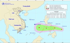 Xuất hiện áp thấp nhiệt đới có thể mạnh thành bão gần biển Đông