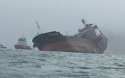Toàn bộ thuyền viên tàu dầu gặp nạn ở Hồng Kông là người Việt