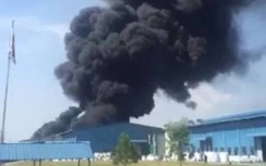 Cháy nhà xưởng sản xuất đệm giữa trưa, thiệt hại hàng chục tỷ