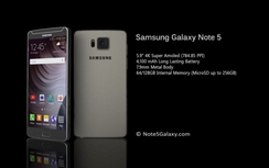 Lộ diện Samsung Galaxy Note 5 với cấu hình khủng