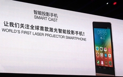Bản concept smartphone tích hợp laser của Lenovo