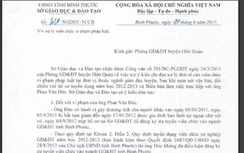 Buộc thôi việc giáo viên dính án "giết người"