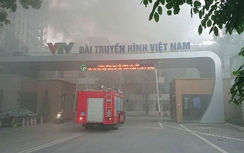 Clip: Cháy lớn tại Đài Truyền hình Việt Nam