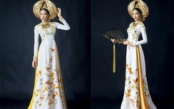 Nhan sắc quyến rũ của Phạm Hương trong trang phục dân tộc