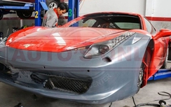 Thợ Việt phục hồi Ferrari 458 Italia "khéo" không kém gì chính hãng