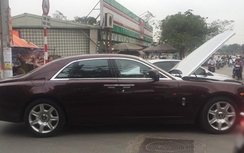 Lên "thăm" Thủ đô, Rolls-Royce của đại gia Thái Bình "lâm bệnh"