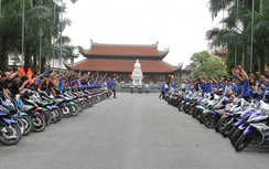 Hàng trăm xe Yamaha Exciter hội tụ ở Hà Nội