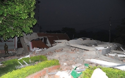 Sập nhà ở Cao Bằng, 6 người bị vùi lấp