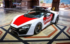 Cảnh sát Abu Dhabi "sang chảnh" với siêu xe Lykan Hypersport