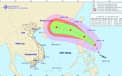 Áp thấp nhiệt đới mạnh lên thành bão sắp vào Biển Đông
