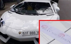 Siêu bò Lamborghini Aventador bị bắt vì đi dừng đỗ sai quy định