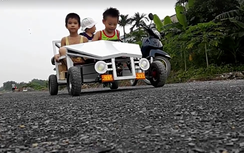 Thanh Hóa: Bố chế tạo xe F1 tặng con trai