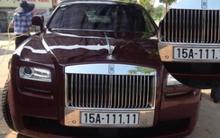 Rolls-Royce Ghost biển số ngũ quý 11111 tái xuất trên đường phố