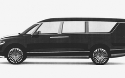 Lộ ảnh thiết kế mẫu minivan của Tổng thống Nga