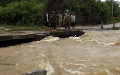 Cảnh báo mưa lũ trên các sông từ Quảng Ngãi đến Phú Yên