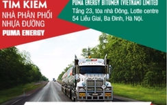 Nhựa đường Puma Energy tuyển đại lý kinh doanh tại Việt Nam