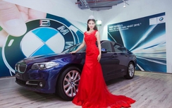 Người đẹp Thanh Vân quyến rũ bên xế hộp hạng sang BMW