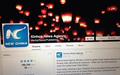 Tân Hoa xã "thâm nhập" mạng xã hội dưới tên New China