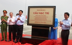 Thông xe cầu Hạc Trì nối liền hai tỉnh Vĩnh Phúc và Phú Thọ