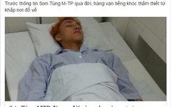Mặc tin đồn nhảm “qua đời”, Sơn Tùng M-TP hé lộ ca khúc mới