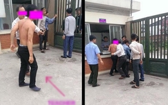 Học sinh đánh thầy giáo vỡ mũi ngay trước cổng trường
