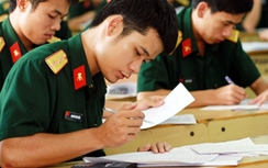 Duyệt điểm chuẩn các trường quân sự năm 2016