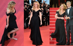 "Người đàn bà đẹp" Hollywood tung tăng chân trần trên thảm đỏ Cannes
