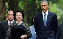 Hình ảnh ấn tượng ngày đầu tiên thăm Việt Nam của Tổng thống Obama