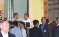 Tổng thống Obama thưởng thức món bún chả đậm chất Hà Nội