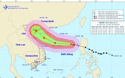 Tin mới nhất bão số 7: Hướng thẳng vào Quảng Ninh - Hải Phòng
